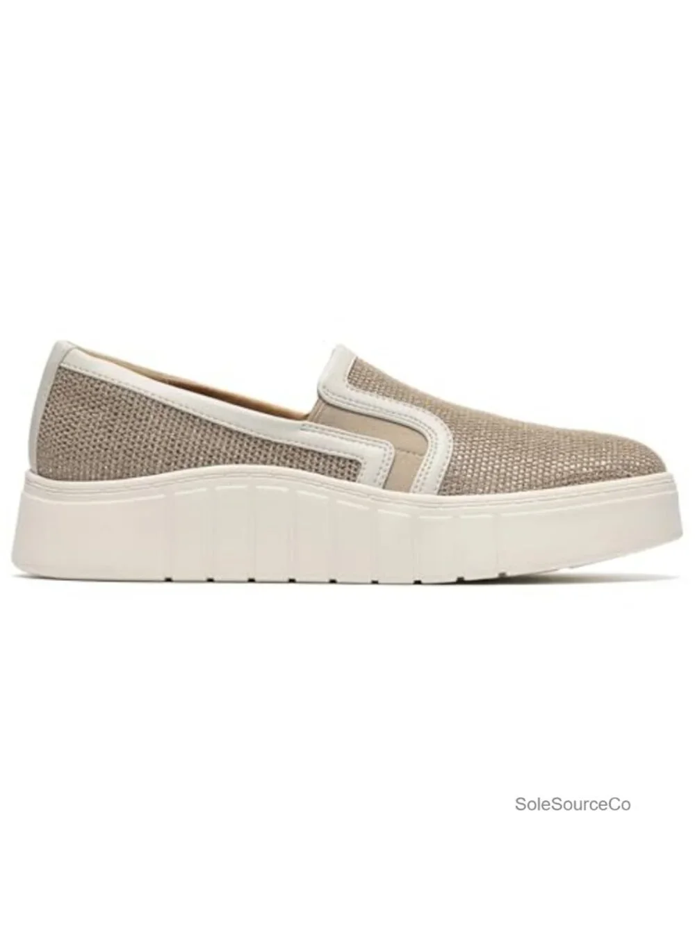 Women's Platform Loafer Slip-On Shoes - Ultimate Comfort Foam Footbed, TPR Sole